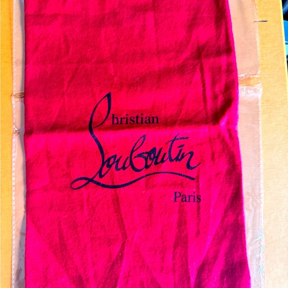 Christian Louboutin Accessories - Christian Louboutin Red , 13”by 9” draw string